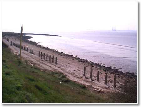 view of Paull sea wall
